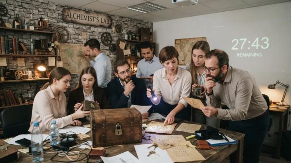 Boostez la cohésion d'équipe grâce à un escape game entreprise